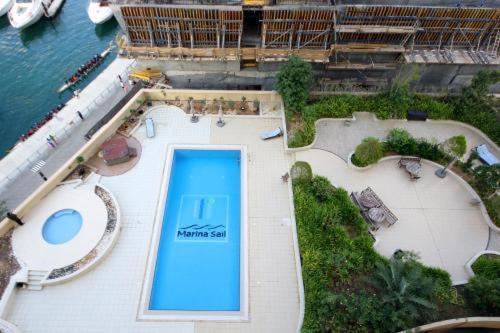 Lovely 1-Bedroom Apartment In The Heart Of Dubai Marina Luaran gambar