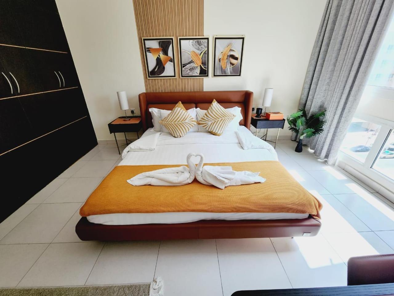 Lovely 1-Bedroom Apartment In The Heart Of Dubai Marina Luaran gambar